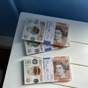 Fake 10 GBP notes for sale