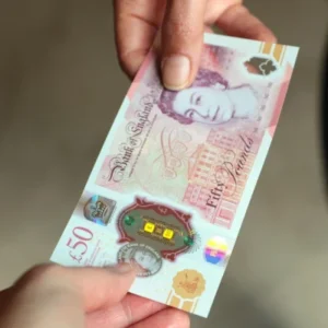 Great British £50 Polymer Bills
