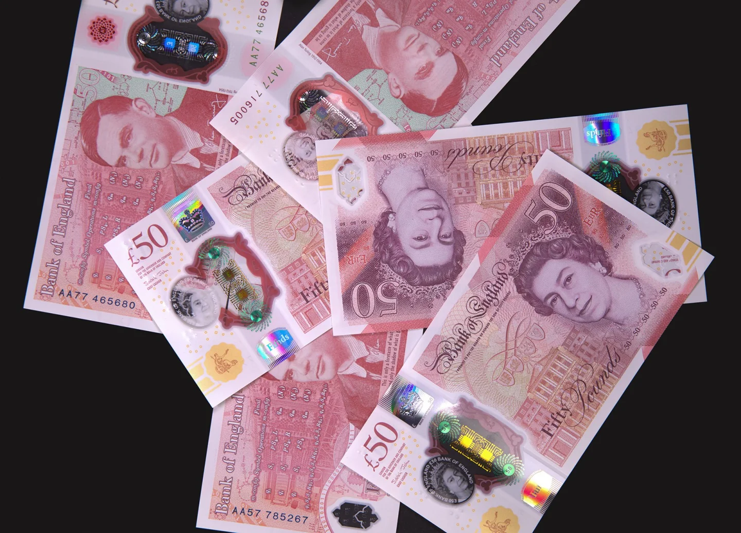 Great British £50 Polymer Bills - Image 2